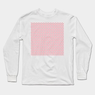 Red dots pattern Long Sleeve T-Shirt